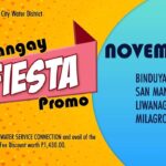 Barangay Fiesta Promo ng PPCWD, ikakasa ngayong Nobyembre